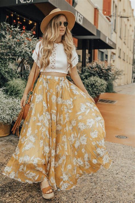 Summer Maxi Skirt Outfit Upbeat Soles Orlando Florida Fashion Blog Maxi Skirt Outfit