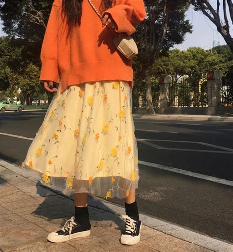 Japanese Flower Lace Skirt Yc22779 In 2020 Fashion Inspo Outfits