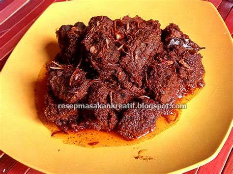 Resep sop daging minang padang pariaman sumatera barat. Resep Rendang Padang Daging Sapi Bumbu Kering Asli Minang ...