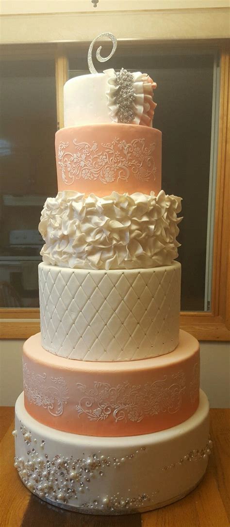 Coral Wedding Cake Coral Wedding Cakes Cake Wedding Cakes