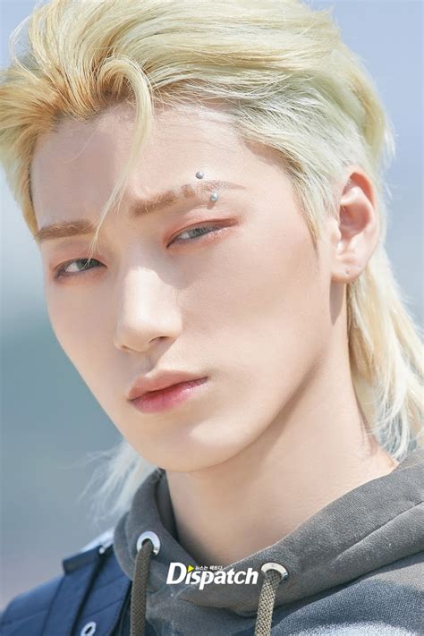 Ateez S San Is Going Viral For His Ridiculously Good Looking Naked Confronted Visuals Haus Of Kpop