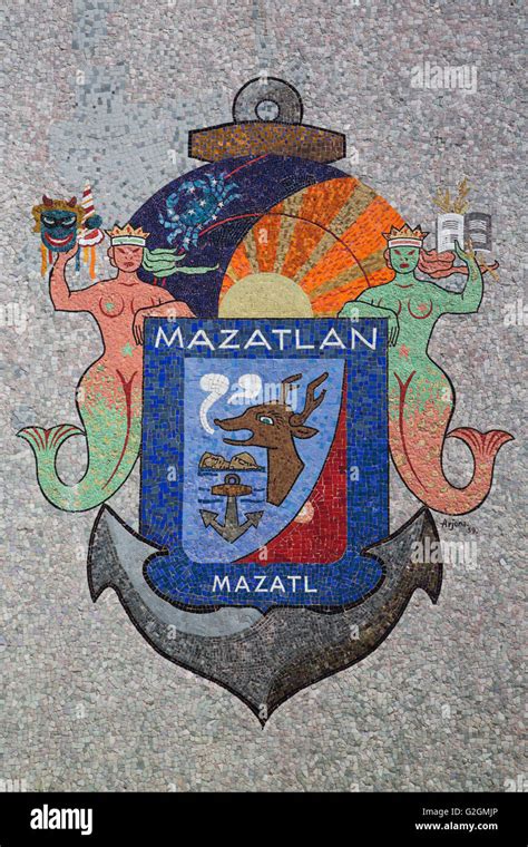 Monumento Al Escudo De Sinaloa Y Mazatlán Mazatlán Sinaloa México
