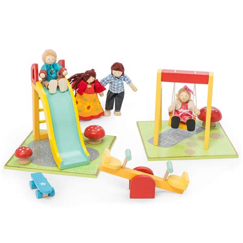 outdoor play set wooden dollhouse accessories le toy van inc