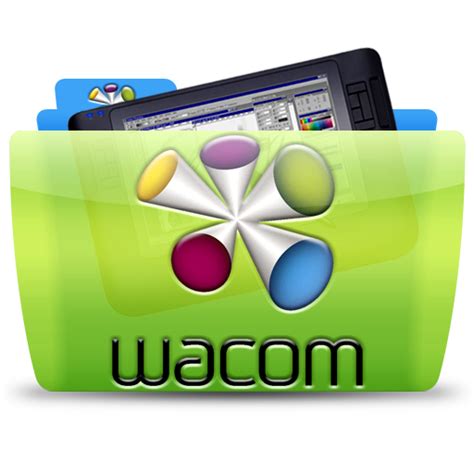 Wacom папка файл значок в Colorflow Icons