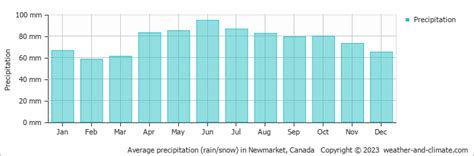 Check Average Rainfall By Month For Newmarket