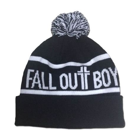 Fall Out Boy Pom Beanie Found On Polyvore Band Outfits Emo Outfits