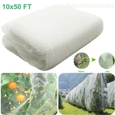 Garden Netting Mosquito Bug Insect Barrier Bird Net Plant Protect Mesh