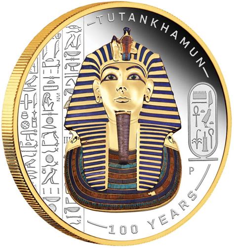 tutankhamun discovery 100th anniversary 2 oz silver coin 2 tuvalu 2022
