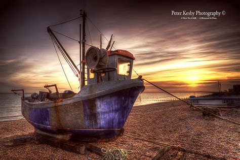 Peter Kesby Photography Hythe Fishing Boat Sunset 2 Peter