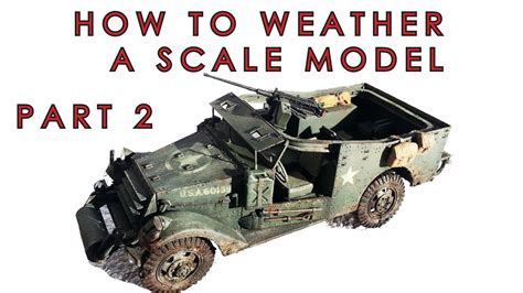 Video Tutorial Masterclass How To Weather A Scale Model PART 2 Mud
