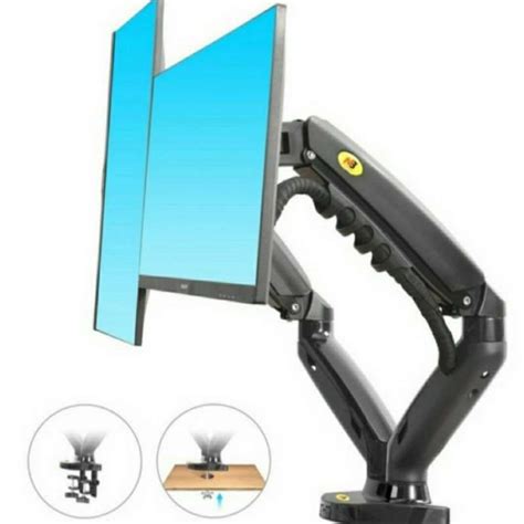 Jual Bracket Breket Tv Led Double Monitor New Series North Bayou H