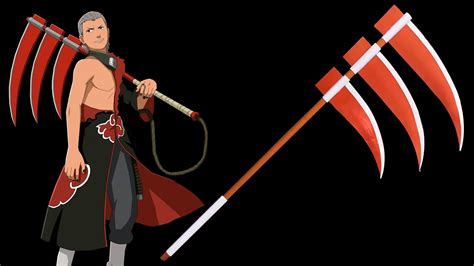 How To Make Ninja Weapons Triple Bladed Scythe Naruto Weapons
