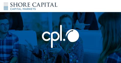 Shore Capital Appointed As Joint Broker To Cpl Resources Shore Capital