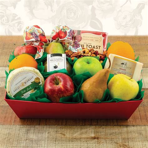 The Celebrity Fruit And Cheese T Basket