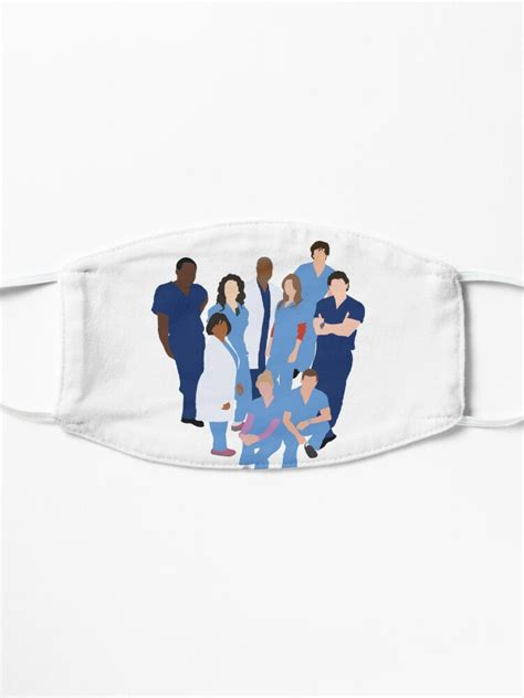 Greys Anatomy Character Silhouette Mask For Sale By Carowilson