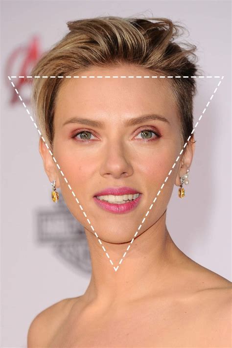 Diamond Face Shape Square Face Shape Square Faces Oval Faces Triangle Face Hairstyles