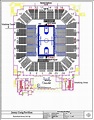 Arena Map - Jenny Craig Pavilion - University of San Diego
