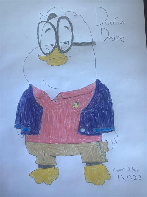 Doofus Drake Ducktales 2017 By Conorthesimpsonsfan On Deviantart