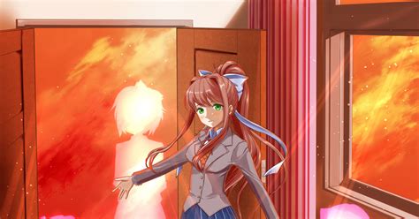 Doki Doki Literature Club Monika Ddlc Dokidokiliteratureclub