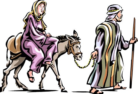 Mary And Joseph On A Donkey Free Clipart 10 Free Cliparts Download