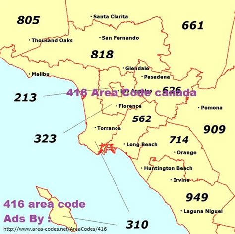 Canada Area Code Map Us World Maps