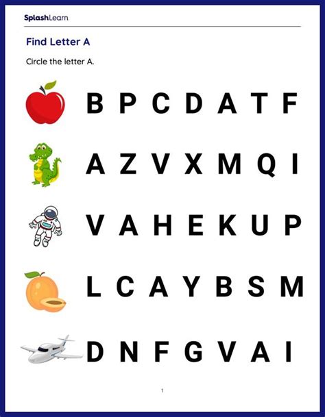 Free Printable Preschool English Worksheets For Kids Online