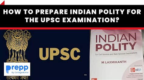 How To Prepare Indian Polity For The Upsc Examination