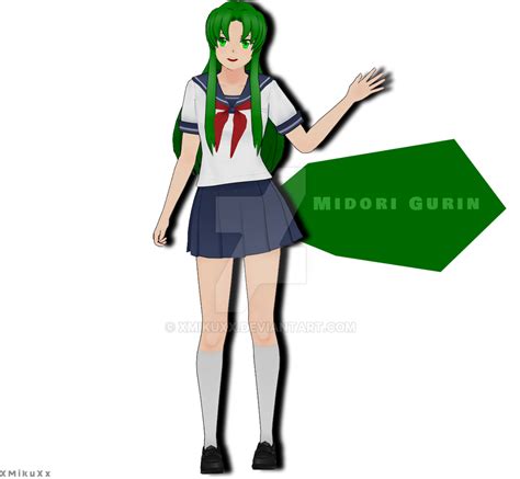 Mmd Yandere Simulator Midori Gurin Download By Xmikuxx On Deviantart