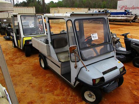 Club Car Carryall Gas Cab Windshield State Owned C 8