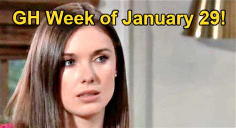 General Hospital Spoilers Week Of January Willow S Stunning News