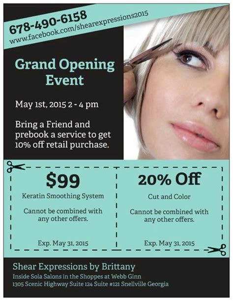 New Salon Now Open Grand Opening This Weekend Salon Openings