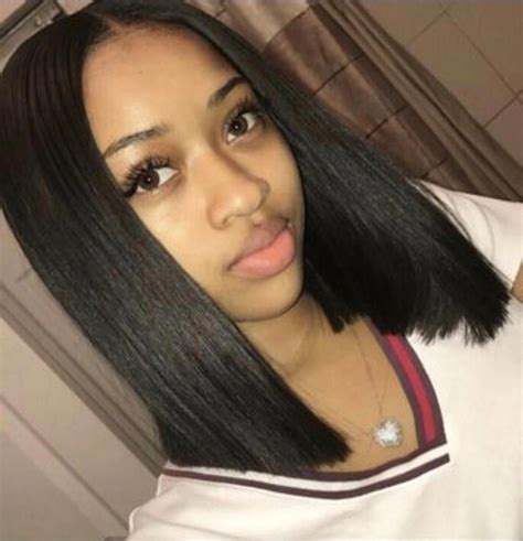 Sew In Weave Hairstyles For Black Women Short Shoulder Length With