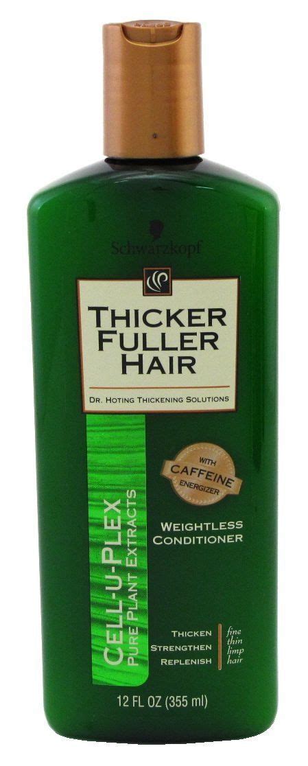 Thicker Fuller Hair Weightless Conditioner Cell U Plex 12oz Case Of 6