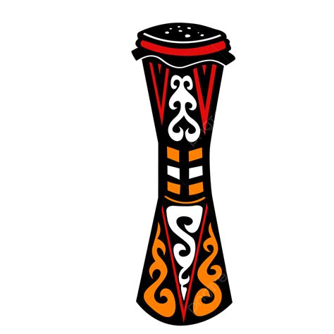 Tifa Papua Papua Budaya Kuno Png Dan Vektor Dengan Background