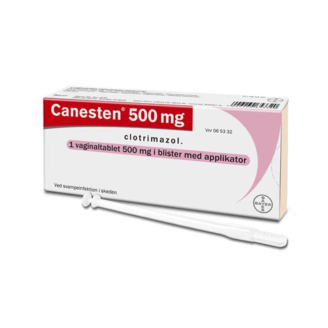 Canesten® Vaginal Tablet 500mg 1 Stk Med24dk