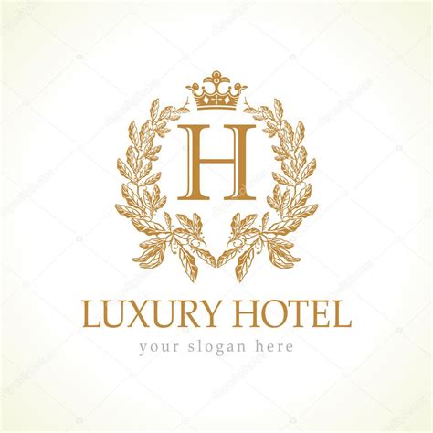 luxury hotel logo — stock vector © koltukov alek 81125398