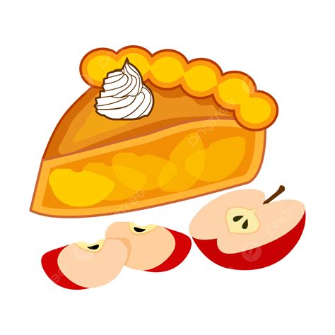 Cream Pie Clipart Png Images Apple Pie Decorated With Cream Clipart Apple Pie Clipart Apple