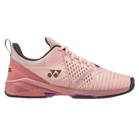 Yonex Sonicage 3 Womens Tennis Shoe Pink Beige Tennis Point