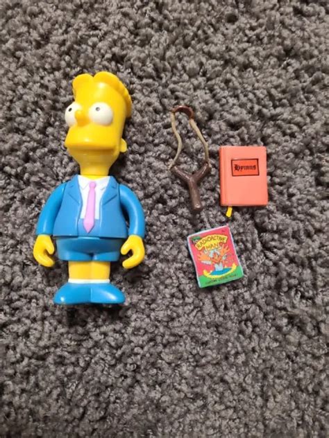 Playmates Simpsons World Of Springfield Figure Bart Simpson Sunday Best