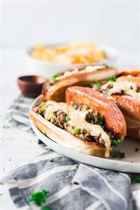 I made these because i love philly cheese steak sandwiches but i can never get the roast beef just right. Philly Cheesesteak Sloppy Joes - Food, Folks and Fun