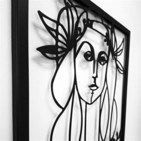 Picasso Metal Wall Art Metal Wall Decor Home Metal Decor Etsy