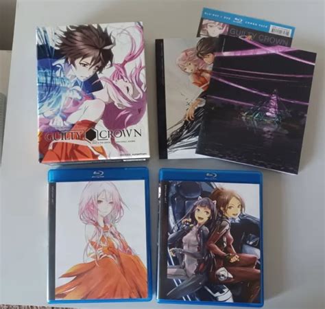 Guilty Crown Part 12 Complete Series Blu Ray Dvd Box Set Limited