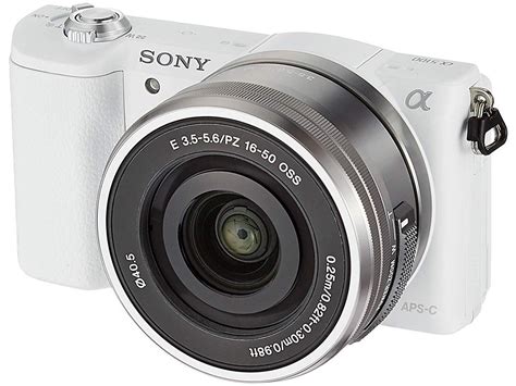 Sony A5100 16 50mm Dslr Camera With 3 Inch Flip Up Lcd White