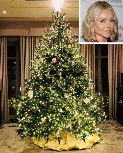 Kelly Ripa Christmas Decorations For The Home Holiday Tree