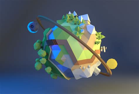 Low Poly Planet By Merryxmas123 On Deviantart Low Poly Art Low Poly