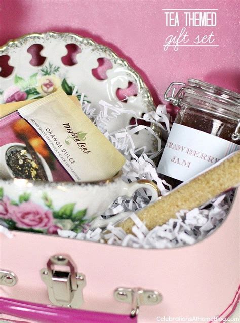 Make This Tea Themed T Box For A Hostess T For Bridesmaids For
