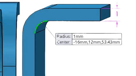 Tabla de radios de curvatura mínimos para chapa metálica Xometry