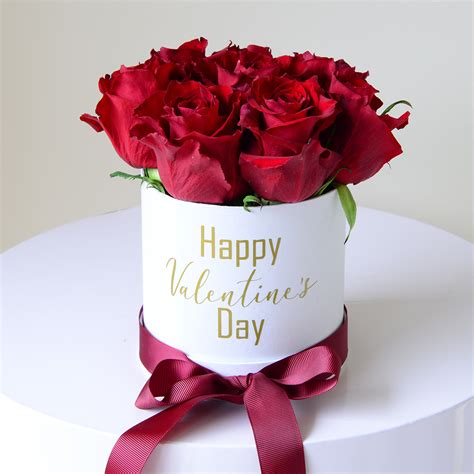 Valentines Day Rose Box Sydney Flower Delivery Bysahana