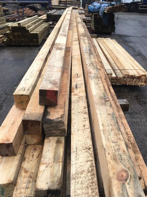 Wooden Planks Timber New And Reclaimed Timber 3x3 20ft Long In