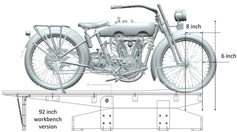 This website is not in any way affiliated with the official harley davidson motor company. WWII wooden motorcycle workbench - Global Dimension